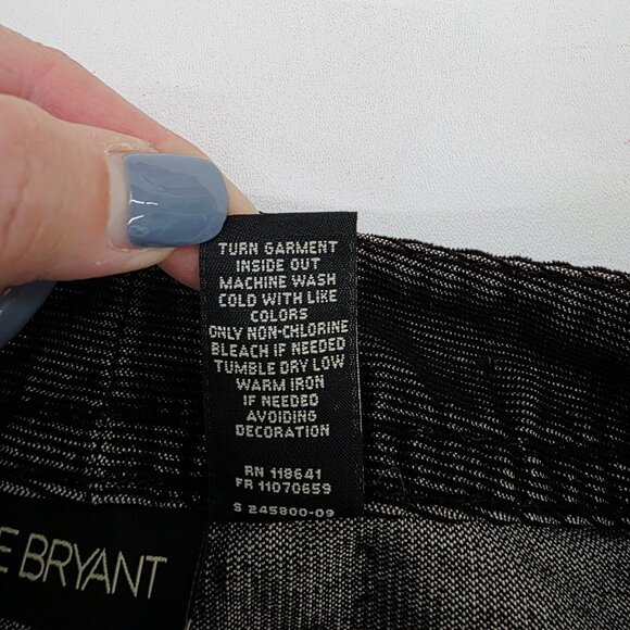 Lane Bryant Womens 14 Brown Corduroy Pants Straight Leg Pockets Retro Y2K Vibe - Picture 10 of 16